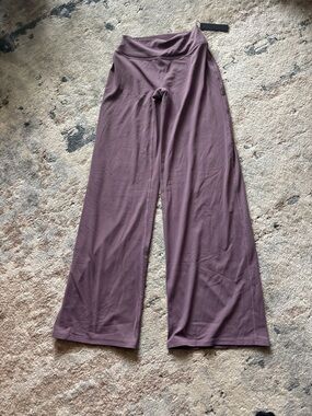 Oner Active Wide-Leg Pants in Dusty Mauve